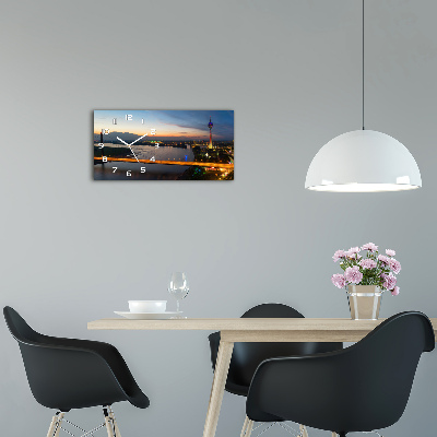 Reloj rectangular Düsseldorf, alemania