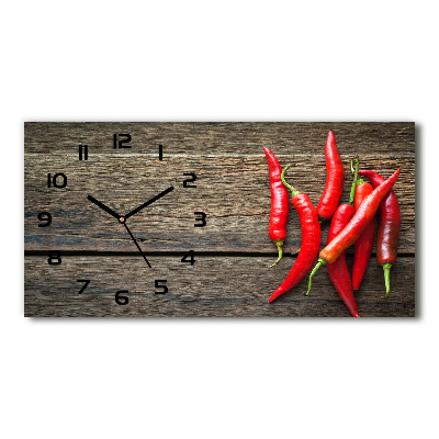Reloj rectangular Chiles