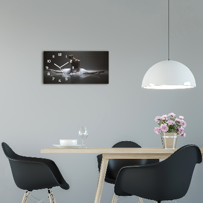 Reloj de cristal horizontal Bailarina