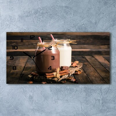 Reloj horizontal Cócteles en frascos