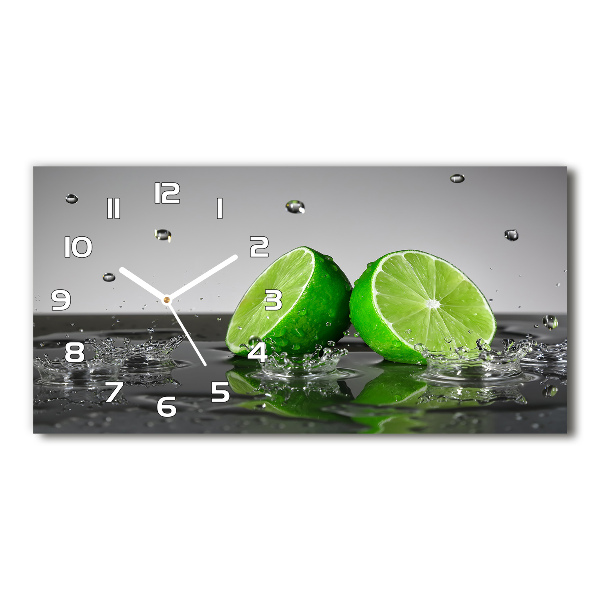 Reloj rectangular Cal en agua