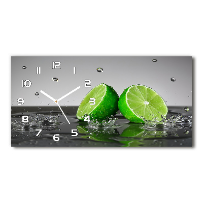 Reloj rectangular Cal en agua
