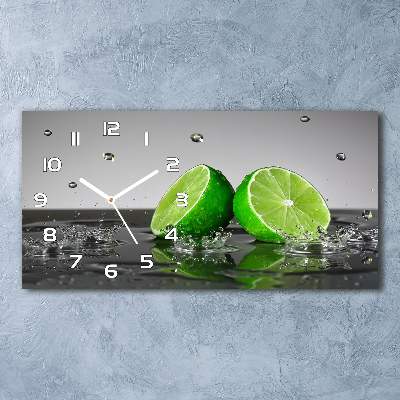 Reloj rectangular Cal en agua