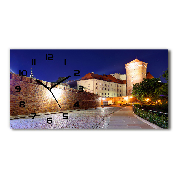 Reloj horizontal Cracovia, polonia