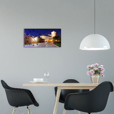 Reloj horizontal Cracovia, polonia