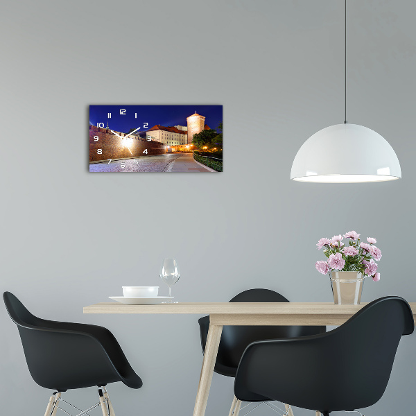 Reloj horizontal Cracovia, polonia