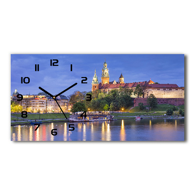 Reloj de cristal horizontal Cracovia, polonia