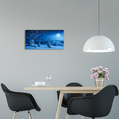 Reloj rectangular Luz de la luna