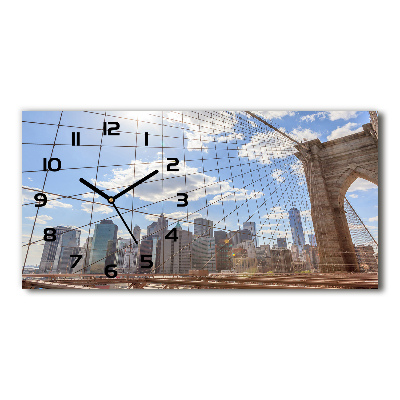 Reloj horizontal Puente de nueva york