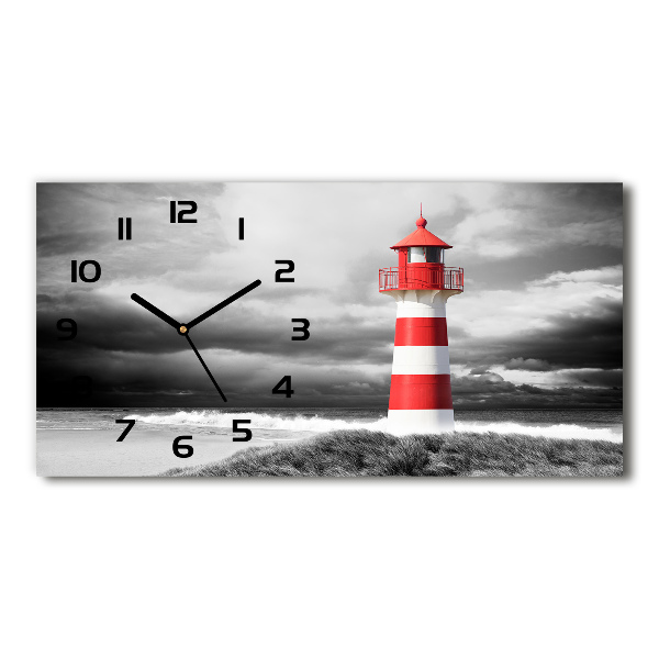 Reloj de cristal horizontal Faro
