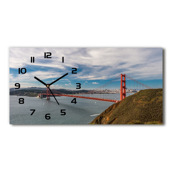 Reloj rectangular Puente de san francisco
