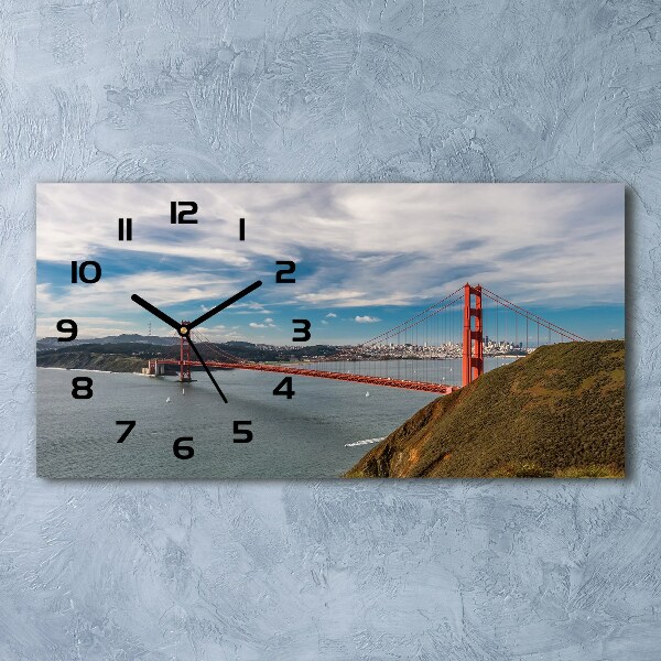 Reloj rectangular Puente de san francisco
