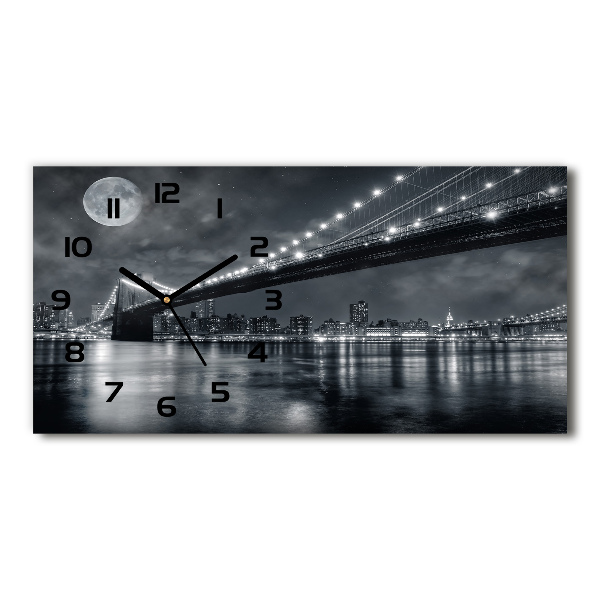 Reloj horizontal Puente de brooklyn