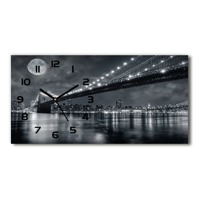 Reloj horizontal Puente de brooklyn