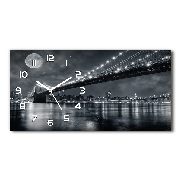 Reloj horizontal Puente de brooklyn