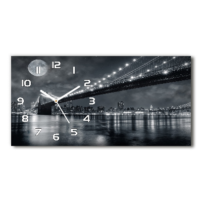 Reloj horizontal Puente de brooklyn