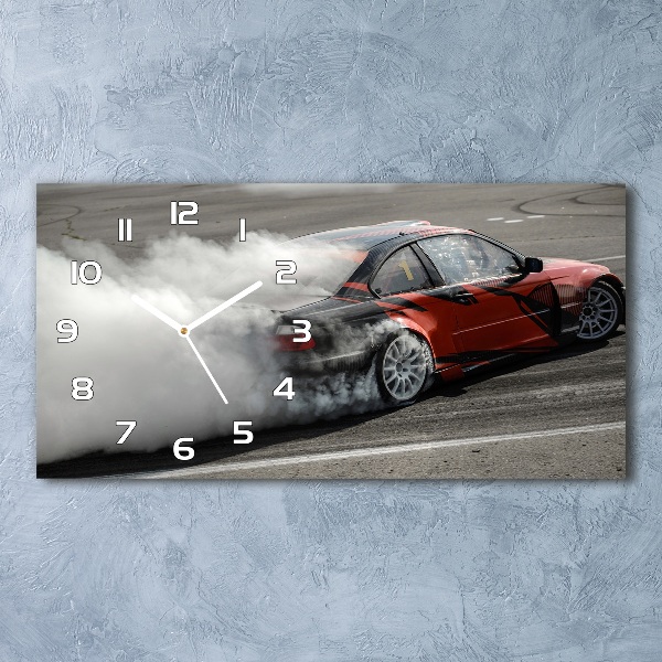 Reloj rectangular Pista de derrape