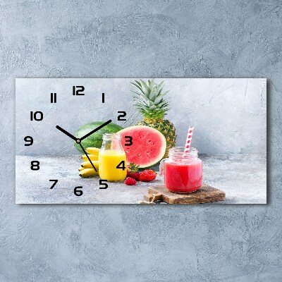 Reloj horizontal Cóctel de frutas