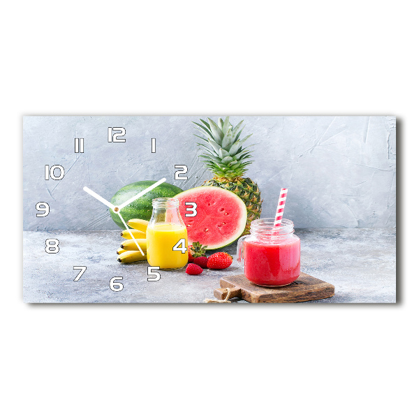 Reloj horizontal Cóctel de frutas
