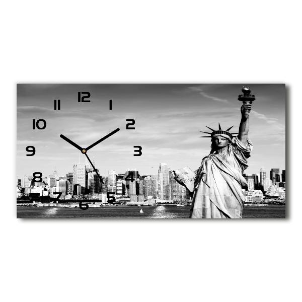 Reloj horizontal Estatua de la libertad