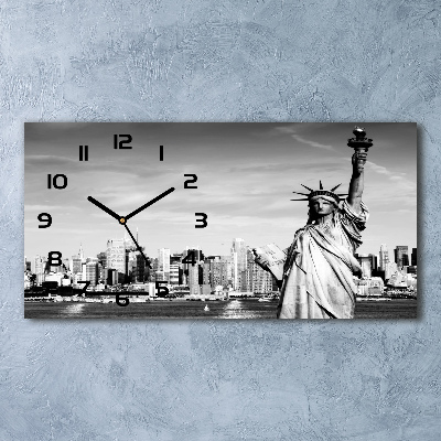 Reloj horizontal Estatua de la libertad