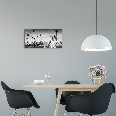 Reloj horizontal Estatua de la libertad