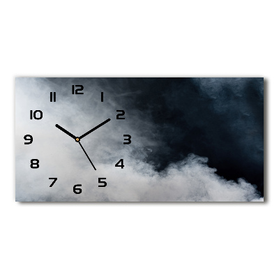 Reloj horizontal Humo blanco