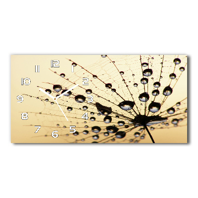 Reloj rectangular Semilla de diente de león