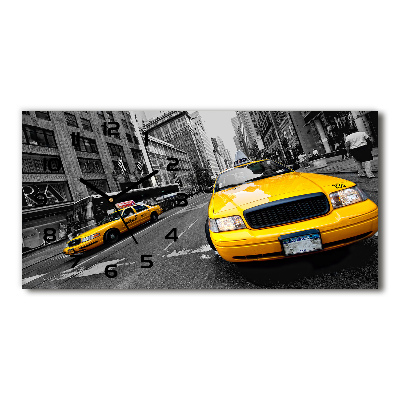 Reloj rectangular Taxis de nueva york