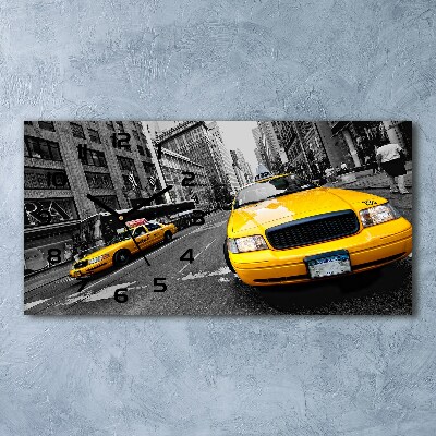 Reloj rectangular Taxis de nueva york