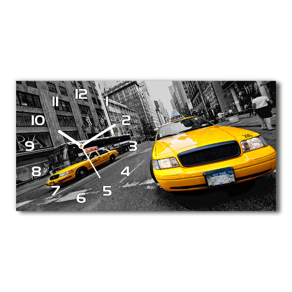 Reloj rectangular Taxis de nueva york