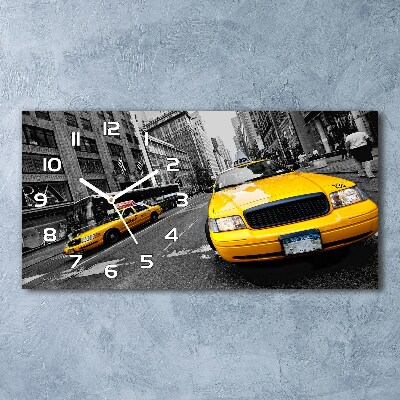 Reloj rectangular Taxis de nueva york