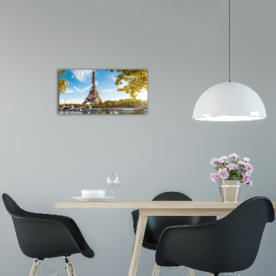 Reloj rectangular Torre eiffel de parís