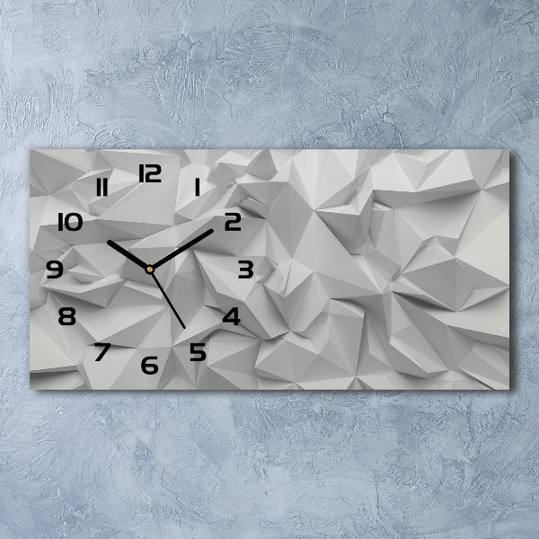 Reloj horizontal Abstracción 3d