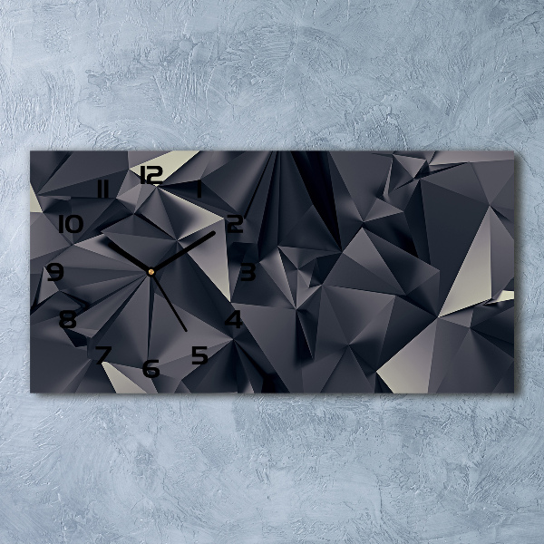 Reloj horizontal Fondo abstracto