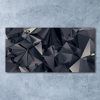 Reloj horizontal Fondo abstracto