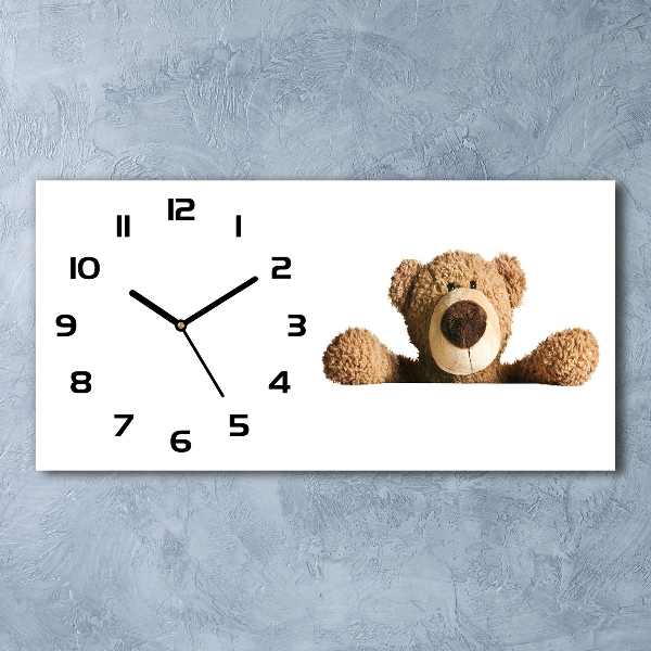 Reloj horizontal Oso de peluche