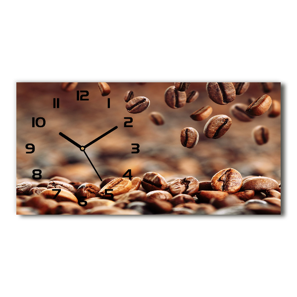 Reloj horizontal Granos de café