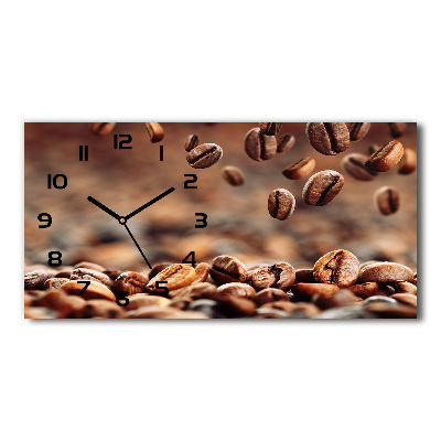 Reloj horizontal Granos de café