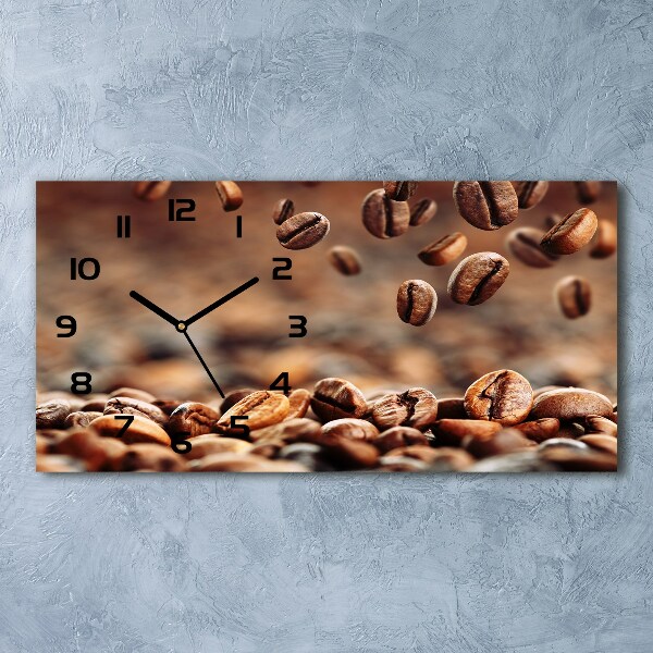 Reloj horizontal Granos de café