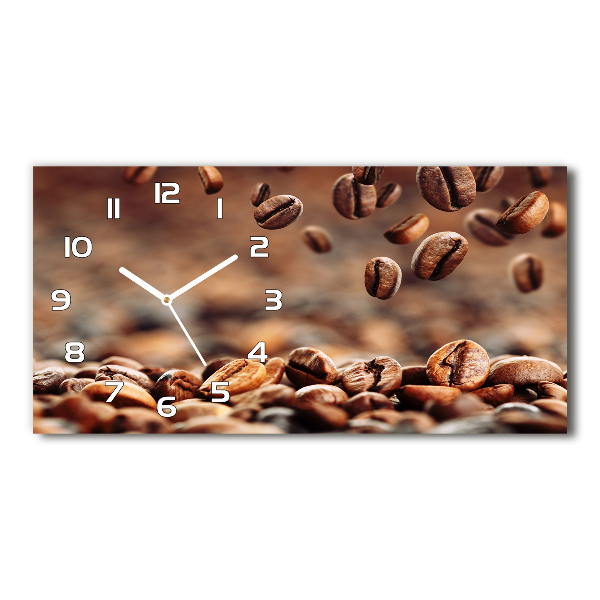 Reloj horizontal Granos de café