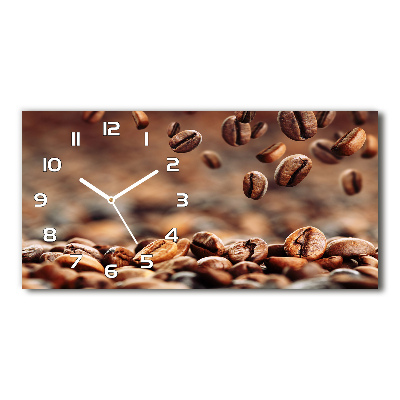 Reloj horizontal Granos de café