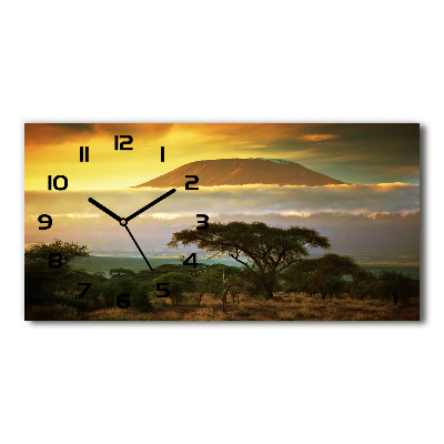 Reloj rectangular Kilimanjaro kenia