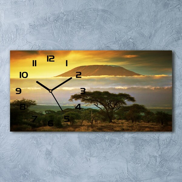 Reloj rectangular Kilimanjaro kenia