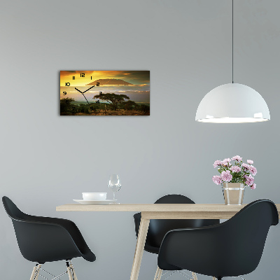 Reloj rectangular Kilimanjaro kenia