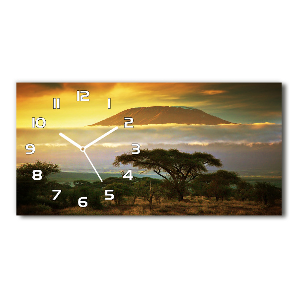 Reloj rectangular Kilimanjaro kenia
