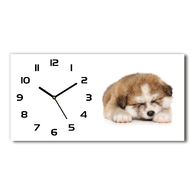 Reloj rectangular Cachorro de akita
