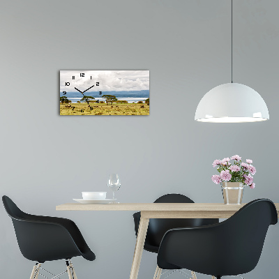 Reloj de cristal horizontal Lago naivasha