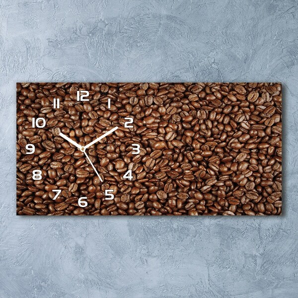 Reloj horizontal Granos de café