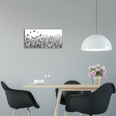 Reloj rectangular Rascacielos